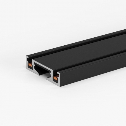 Шинопровод магнитный накладной Elektrostandard Flat Magnetic 85129/00 черный a063722 в стиле Хай-тек, цвет черный