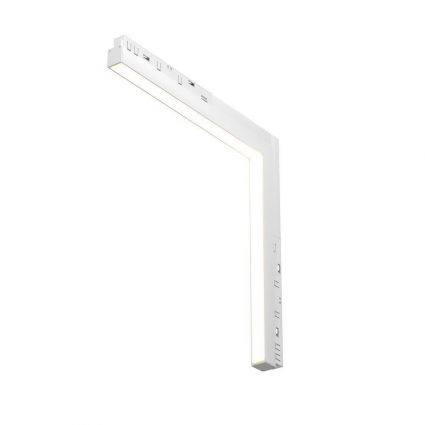 Трековый светодиодный светильник Maytoni Technical Basis TR102-24W-DS-W в современном стиле, цвет белый