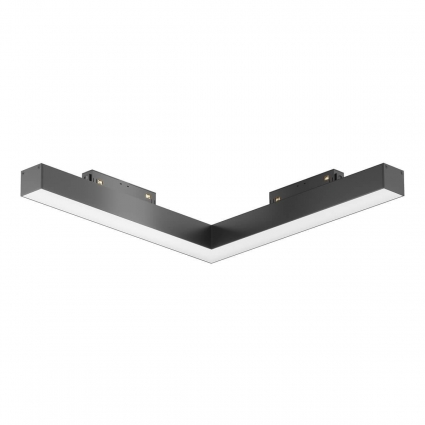 Трековый светодиодный светильник Maytoni Technical Basis TR078-2-24W4K-B в стиле Хай-тек, цвет черный