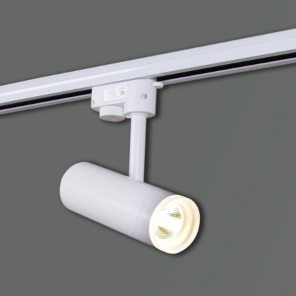 Трековый светодиодный светильник Reluce 06232-9.3-001RN LED10W WT в современном стиле, цвет белый