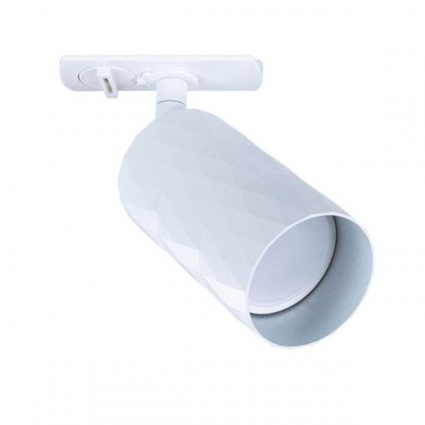 Трековый светильник Arte Lamp Fang A5560PL-1WH в современном стиле, цвет белый