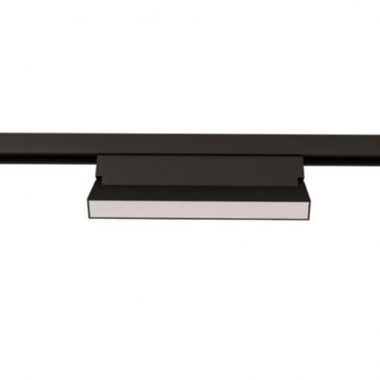 Трековый светодиодный светильник Arte Lamp Linea A4669PL-1BK в стиле Хай-тек, цвет черный