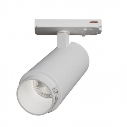 Трековый светодиодный светильник Arte Lamp Merak A3540PL-1WH в современном стиле, цвет белый