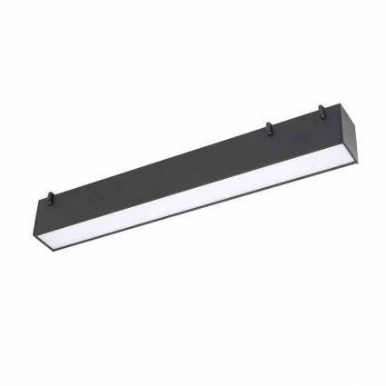 Трековый светильник Denkirs BELTY LINEAR DK5574-BK в современном стиле, цвет черный