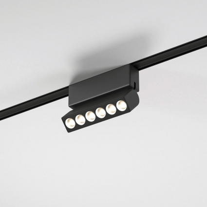 Трековый светодиодный светильник Elektrostandard Flat Magnetic Insight 85090/01 черный a063696 в стиле Хай-тек, цвет черный