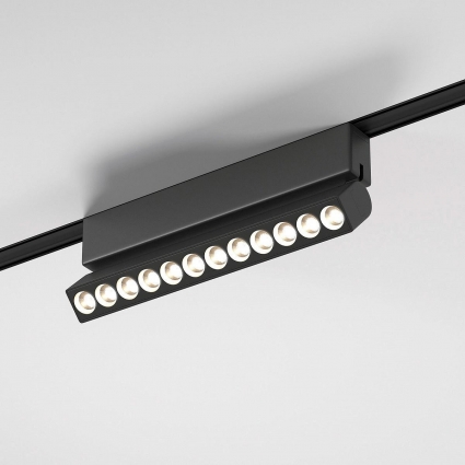 Трековый светодиодный светильник Elektrostandard Flat Magnetic Insight 85091/01 черный a063707 в стиле Хай-тек, цвет черный