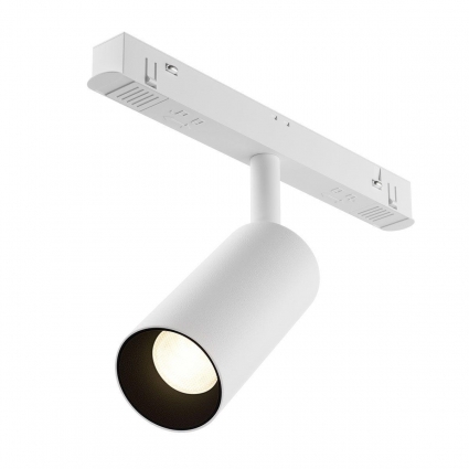 Трековый светодиодный светильник Maytoni Technical Exility Focus Led TR032-4-5WTW-S-DD-W в современном стиле, цвет белый