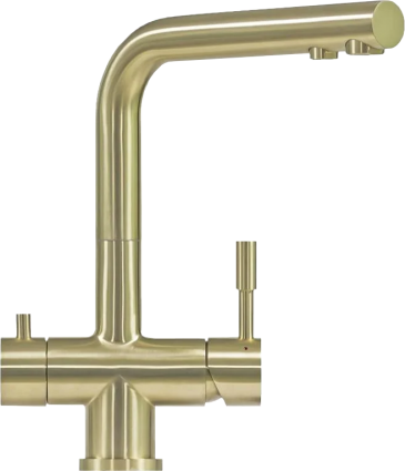 Смеситель для кухни Seaman Eco Venice SSN-1068-LG light gold однорычажный, золото
