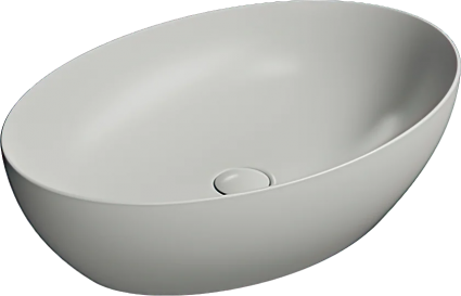 Раковина GSI Pura 884217 60 см, серая, цвет серый