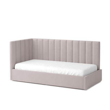 Кровать MYROOM Family Меркурий-3 120х190 пыльно-розового цвета с подъемным механизмом, с ящиком для хранения