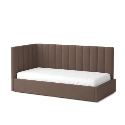 Кровать MYROOM Family Меркурий-3 120х190 коричневого цвета с подъемным механизмом, с ящиком для хранения