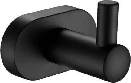 Крючок BELZ B901 B90105-1 черный матовый в современном стиле