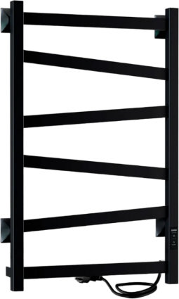 Полотенцесушитель электрический Indigo Element LCEEPF70-40BRRt черный муар лесенка