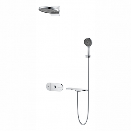 Душевой комплект Vincea Futura VSFW-2F12TCH с термостатом, хром, шланг 150 см, 3 режима