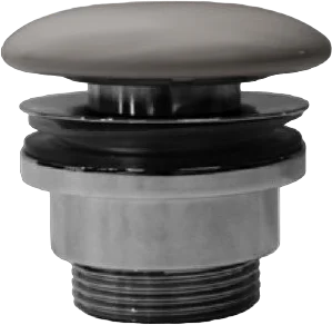Донный клапан для раковины GSI PVC05 серый
