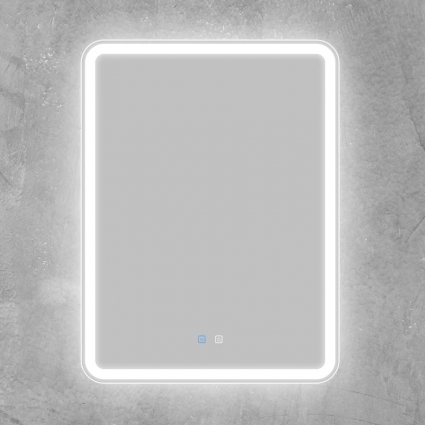 Зеркало BelBagno Marino SPC-MAR-600-800-LED-TCH-SND с голосовым управлением и подогревом
