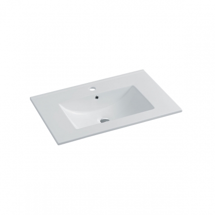 Раковина Vincea 70 VBS-13970 прямоугольная, цвет белый, на тумбу
