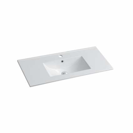 Раковина Vincea 90 VBS-13990S1 прямоугольная, цвет белый, на тумбу