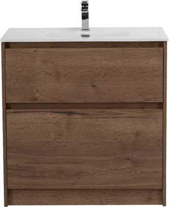 Тумба для комплекта BelBagno Kraft 39 70 напольная, rovere tabacco, матовая, с ящиками