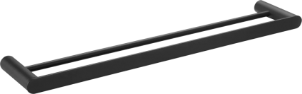 Полотенцедержатель Mediclinics Aura AI1311B двойной, black finish, подвесной