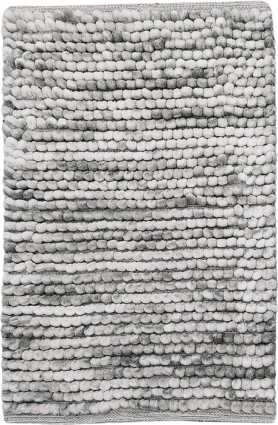 Коврик Fora Soft Cotton FOR-SC50-80GRA серый,  в современном стиле