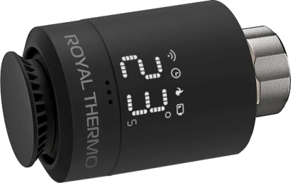 Термостат Royal Thermo Smart Heat RTE 77.001B M30х1,5 электронный, черный