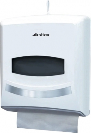 Диспенсер бумажных полотенец Ksitex Elite TH-8238A белый, прямоугольный, 26.2x14.2x31.2 см