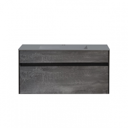 Тумба c раковиной Vincea Chiara 100 G.Stone подвесная, с ящиками