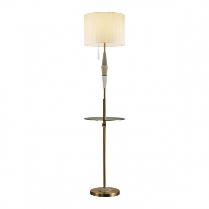 Торшер Odeon Light Classic Latte 5403/1F в стиле модерн, цвет кремовый