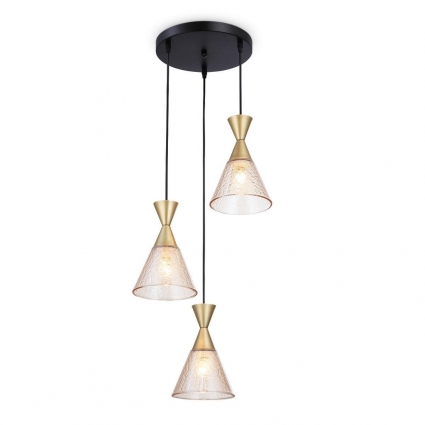 Подвесная люстра Ambrella light Traditional Modern TR3175 цвет черный, мощность 180 Вт