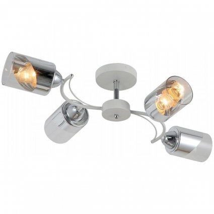 Потолочная люстра Illumico IL8208-4COU-79 WH CR цвет хром, мощность 240 Вт