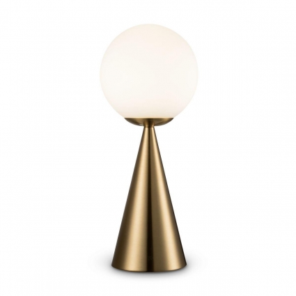 Настольная лампа Freya Glow FR5289TL-01BS в современном стиле, цвет белый