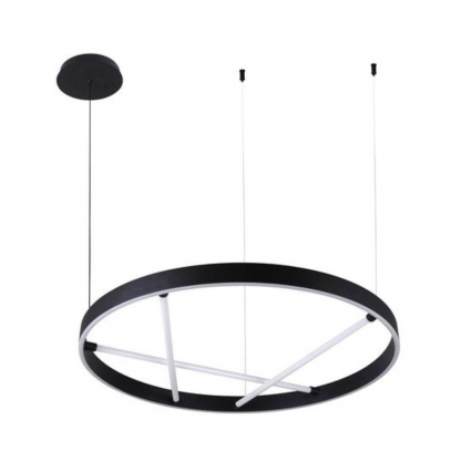 Подвесной светодиодный светильник Arte Lamp Ricco A1874SP-45BK в стиле Хай-тек, цвет белый