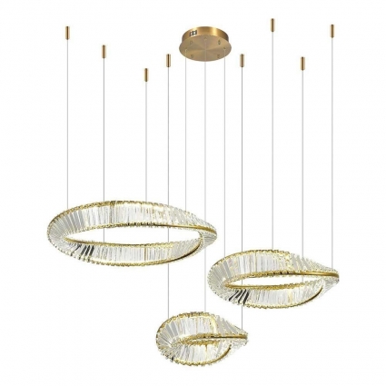Подвесной светильник ST Luce RITORTO SL6204.311.03 в стиле модерн, цвет латунь