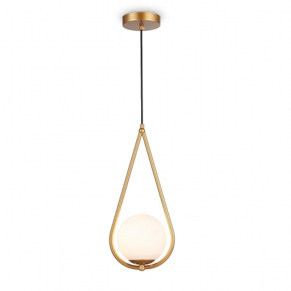 Подвесной светильник Ambrella light Traditional Modern TR2599 цвет золотой, мощность 60 Вт