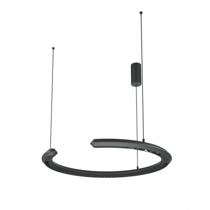 Подвесной светодиодный светильник Maytoni Motion MOD276PL-L20B3K в стиле Хай-тек, цвет черный