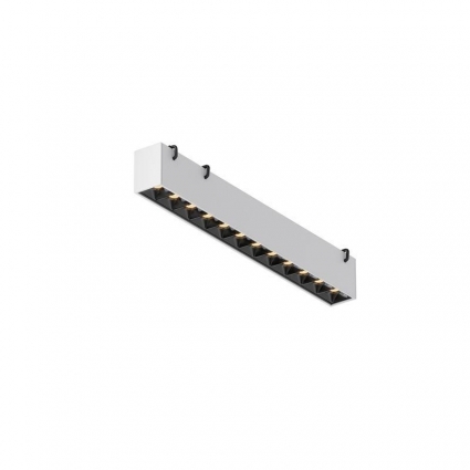 Подвесной светодиодный светильник Maytoni Technical Pendant system Parity Points TR128B-12W3K-M-W в современном стиле, цвет белый