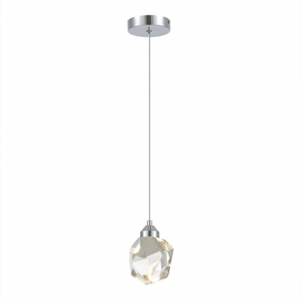Подвесной светодиодный светильник ST Luce Cascato SL6114.103.01 в стиле модерн, цвет хром