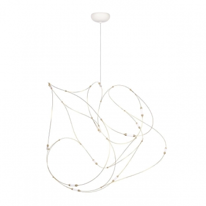 Подвесной светодиодный светильник Loft IT Flock of Light 10309/11 в стиле арт-деко, цвет бронза
