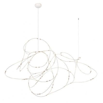 Подвесной светодиодный светильник Loft IT Flock of Light 10309/21 в стиле арт-деко, цвет бронза