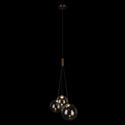 Подвесной светодиодный светильник Loft IT Pop it 10270/P3 в стиле модерн, цвет золотой