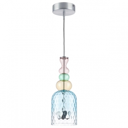 Подвесной светодиодный светильник Lightstar Belle 814002 в стиле арт-деко, цвет разноцветный