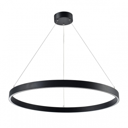 Подвесной светодиодный светильник Lightstar Saturno 748037 цвет черный, с диммером