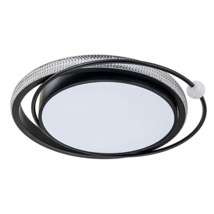 Потолочный светодиодный светильник Arte Lamp Alsafi A2657PL-1BK в современном стиле, цвет белый
