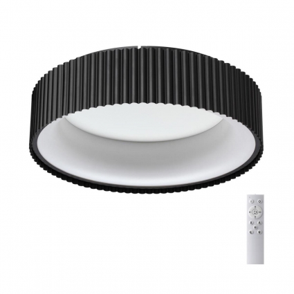 Потолочный светодиодный светильник Sonex Avra Sharmel 7712/56L в современном стиле, цвет черный