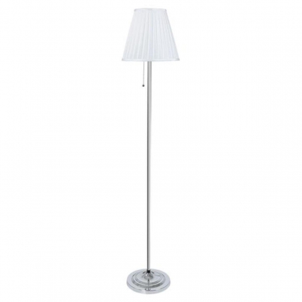 Торшер Arte Lamp Marriot A5039PN-1CC в стиле модерн, цвет белый, мощность 60 Вт