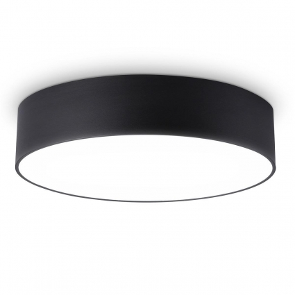 Потолочный светодиодный светильник Ambrella light Orbital Air Alum FV5526 в стиле Хай-тек, цвет черный