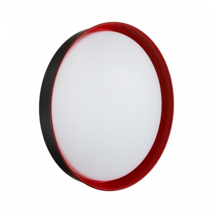 Настенно-потолочный светодиодный светильник Sonex Color Tuna Red 7710/DL в современном стиле, цвет красный