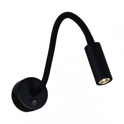 Бра Reluce 86201-9.2-001MN LED3W BK в современном стиле, цвет черный