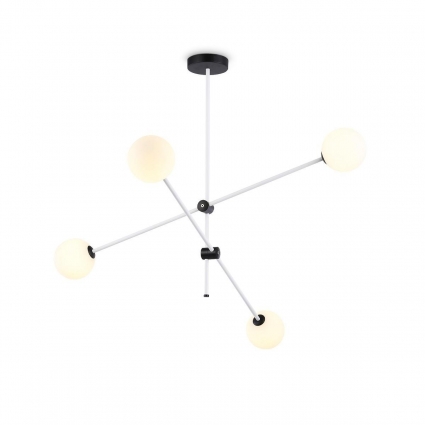 Подвесная люстра Ambrella light Traditional Modern TR2505 цвет белый, мощность 40 Вт